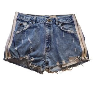 Vintage Levi's Furst Of A Kind High Rise Jean Cut Off Shorts Size 8 /28 2732